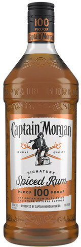Captain Morgan 100 Proof Spiced Rum