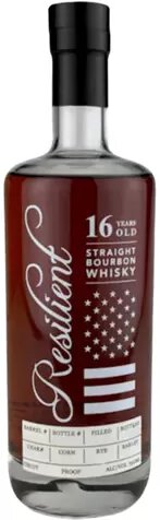 Resilient 16 Year Old Straight Bourbon Whisky