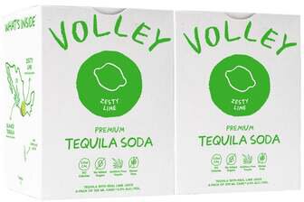 Volley Zesty Lime Tequila Soda Cans