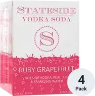 Stateside Ruby Grapefruit Vodka Soda Rtd