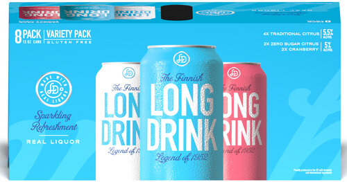 The Long Drink Red White & Blue Variety