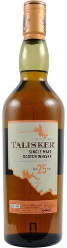 Talisker 25 Year Single Malt Scotch Whisky 2022 Bottling 700ml.