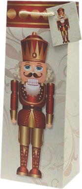 Wrap Art Gift Bag Nutcracker