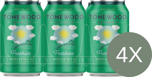Tonewood Freshies Pale Ale Cans