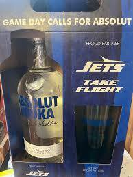 ABSOLUT NY JETS LIMITED EDITION GIFT SET
