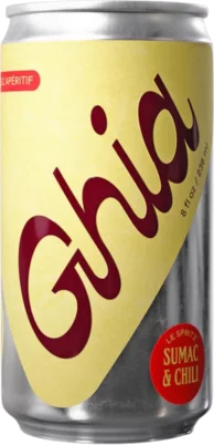 Ghia Le Spirtz Sumac and Chili Non-Alcoholic Aperitif Cans