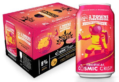 2 Towns Ciderhouse Tropical Cosmic Crisp