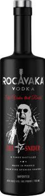 Rocavaka Vodka Dee Snider Special Limited Edition Spain Madrid
