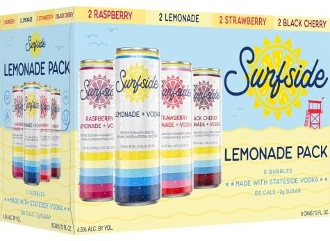 Surfside Lemonade Vodka Soda Variety Pack