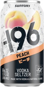 -196 Vodka Peach Seltzer