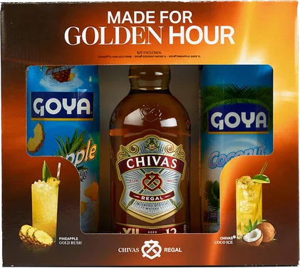 Chivas Regal 12 Year Old Blended Scotch Whisky Bottle Goya VAP