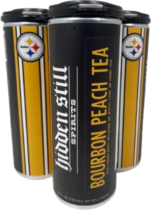 Hidden Still Bourbon Peach Tea Steelers