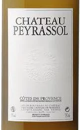 Peyrassol Cotes De Provence Blanc Organic Rolle Semmillion