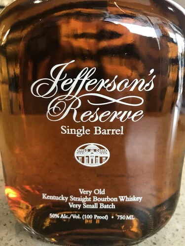 Jefferson's Reserve Single Barrel Little Family Selection