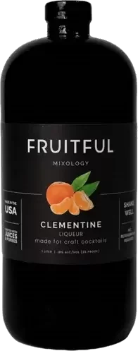 Fruitful Mixology Clementine Liqueur