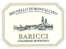 Baricci Colombaio di Montosoli Brunello di Montalcino