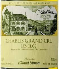 Billaud-Simon Chablis Les Clos Grand Cru