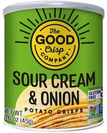 The Good Crisp Co Potato Crisps W Sour Cream And Onion Mini Boulder Co