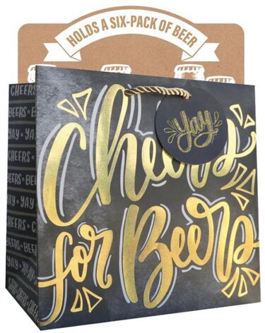 Jillson & Roberts Tote Medium Sparkling Cheers Beer Bag