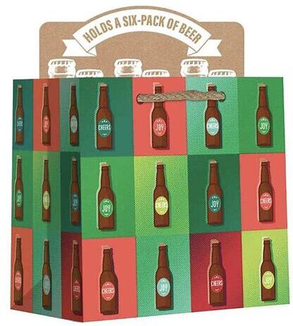 Jillson & Roberts Tote Medium Party Bottles Beer Bag