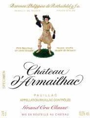 CHATEAU D'ARMAILHAC 2015 - PREORDER ONLY