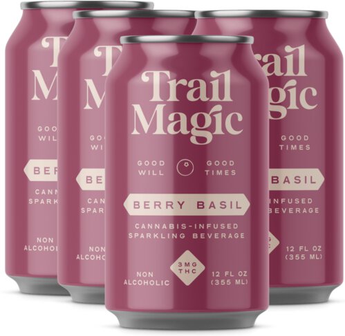 Trail Magic Berry Basil 3mg THC 12OZ - MGM Wine & Spirits - 1 Hour