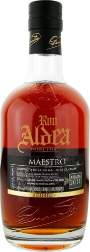 Ron Aldea Maestro 10 Year 2011 Canary Islands Rum 700ml
