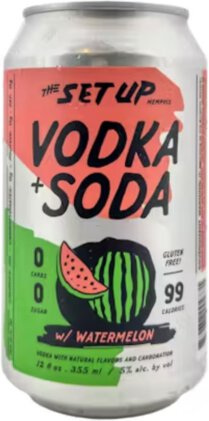 Wiseacre The Set Up Watermelon Vodka Soda