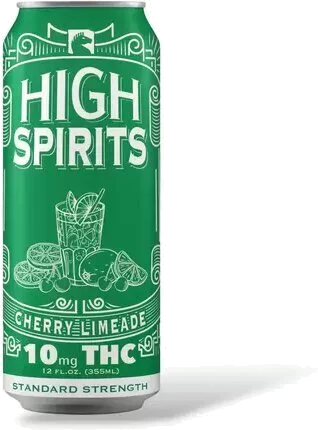 High Spirits Cherry Limeade Seltzer 10mg THC