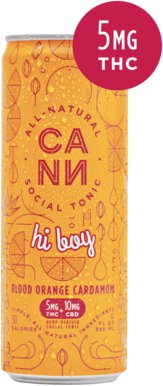 Cann Hi Boy 5mg THC Blood Orange Cardamom