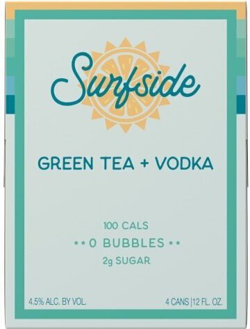 Surfside VODKA + Green Tea 4PK