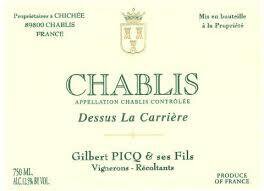 Gilbert Picq Chablis Dessus La Carriere