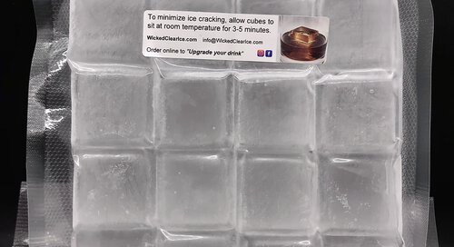 Wicked Clear Ice 16 Pack 2 Inch Cubes