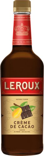Leroux Creme de Cacao Dark Chocolate Liqueur