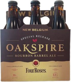 New Belguim Oakspire Bourbon Barrel Ale