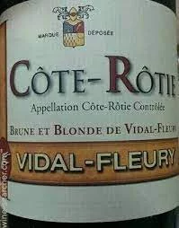 J Vidal Fleury Cote Rotie Brune Et Blonde