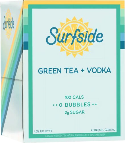 Surfside Green Tea and Vodka