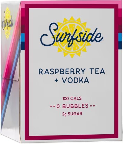 Surfside Vodka and Raspberry Iced Tea