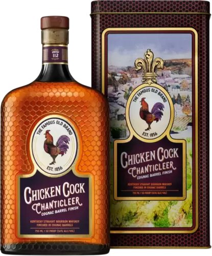 Chicken Cock Chanticleer Cognac Finished Bourbon Whiskey - 750ml