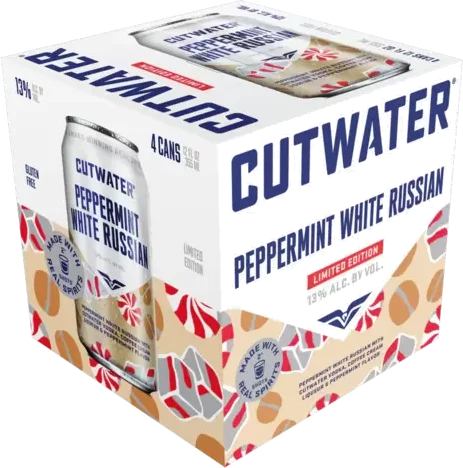 Cutwater Peppermint White Russian 4 Pack