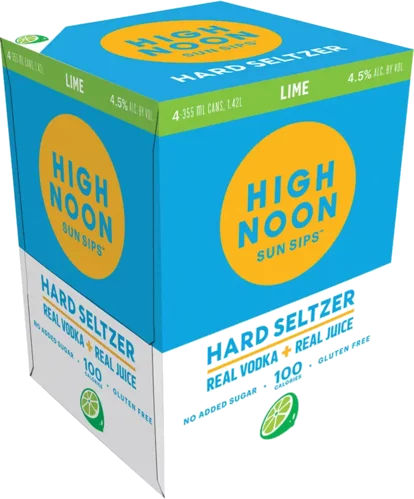 High Noon Lime Vodka Hard Seltzer