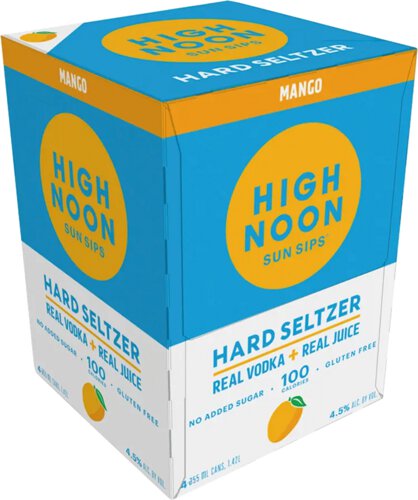 High Noon Mango Vodka Hard Seltzer