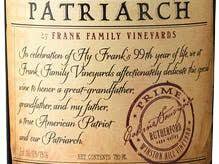 Frank Family Vineyards Patriarch Cabernet Sauvignon