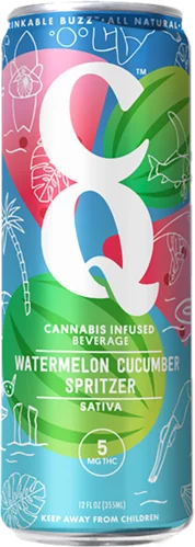 CQ Watermelon Cucumber Spritzer 5mg THC