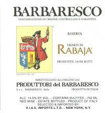 Produttori Del Barbaresco Rabaja Riserva Barbaresco Points Vinous