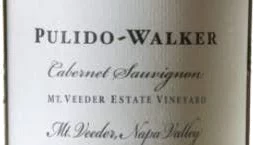 Pulido Walker Mt Veeder Estate Cabernet Sauvignon
