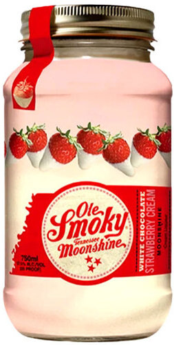 Ole Smoky White Chocolate Strawberry  Moonshine Cream
