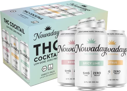 Nowadays Variety Pack 5mg Thc