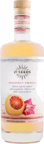 21 Seeds Grapefruit Hibiscus Infused Tequila Blanco