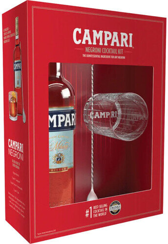 Campari Gift Set Italian Bitters